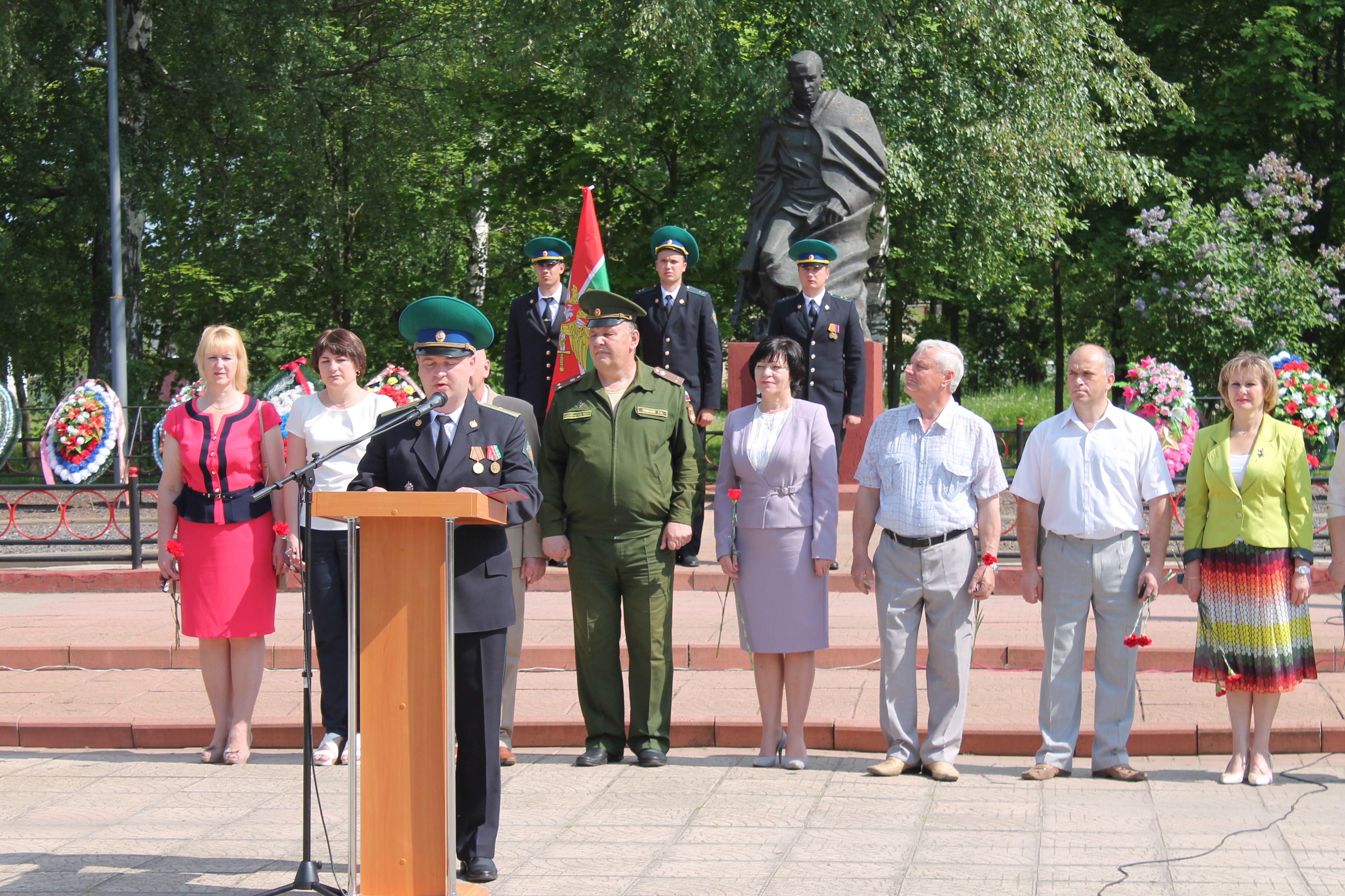 Сегодня в городе Рудне отметили День пограничника